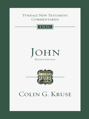 cover image of John: an Introduction and Commentary